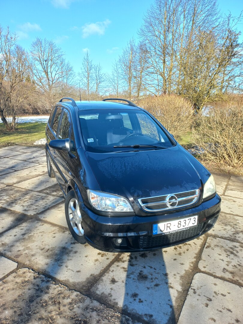 Pp Opel Zafira P Rdodu Opel Zafira Lab Tehnisk St Vokl