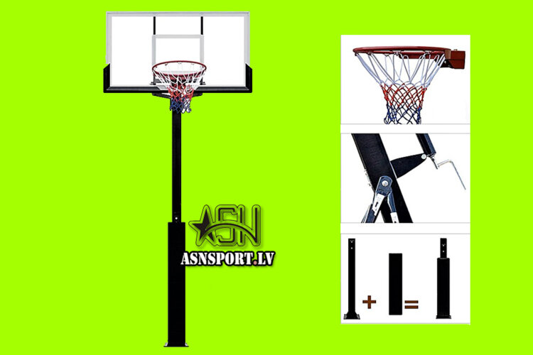 Basketbola grozs ar vairogu Wilson NBA Mini Hoop 