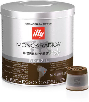 Kafijas kapsulas, illy iperEspresso 